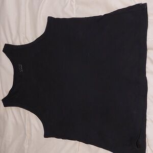 Everlane Black Medium Cutaway Tank